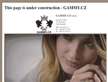Tablet Screenshot of gammy.cz